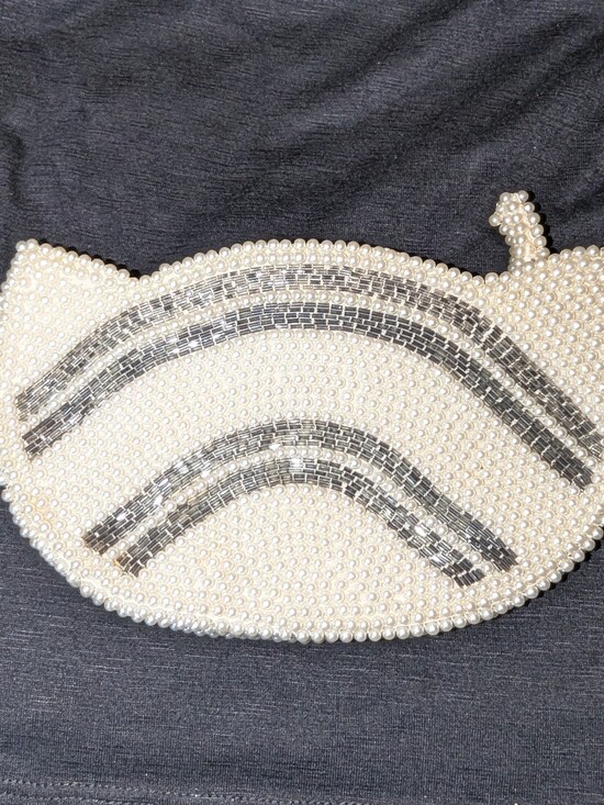 Handbags - Vintage Beaded Clutch Bag - Made In Japan
